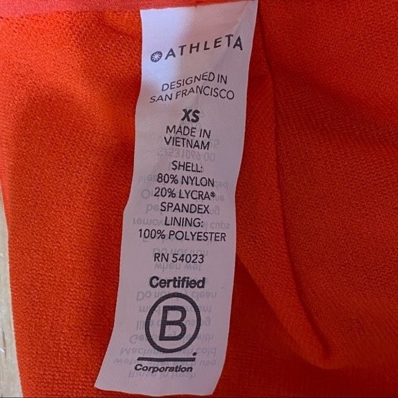 Athleta- Strappy Back Floral Swim/Bikini Top- XS - Picture 6 of 7